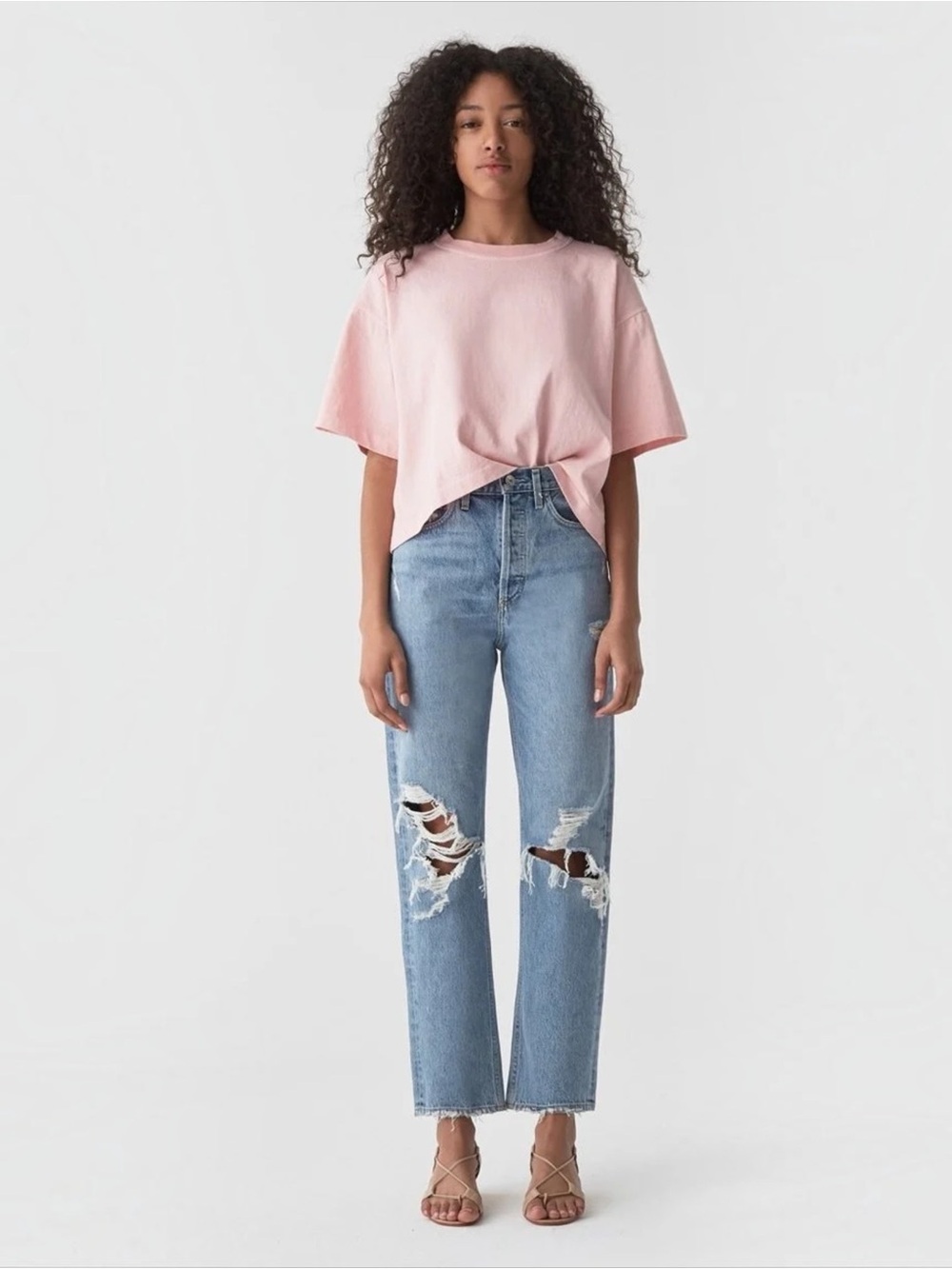 AGOLDE • 90's Mid Rise Loose Fit in Fall Out